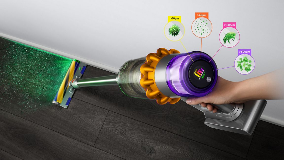 Aspirateur sans fil V15 Detect™ Fluffy (Bleu/Gris)