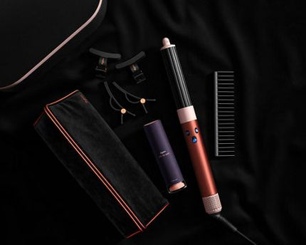 Airwrap i.d.™ - cheveux raides à ondulés (Fraise cuivrée & Rose poudré)