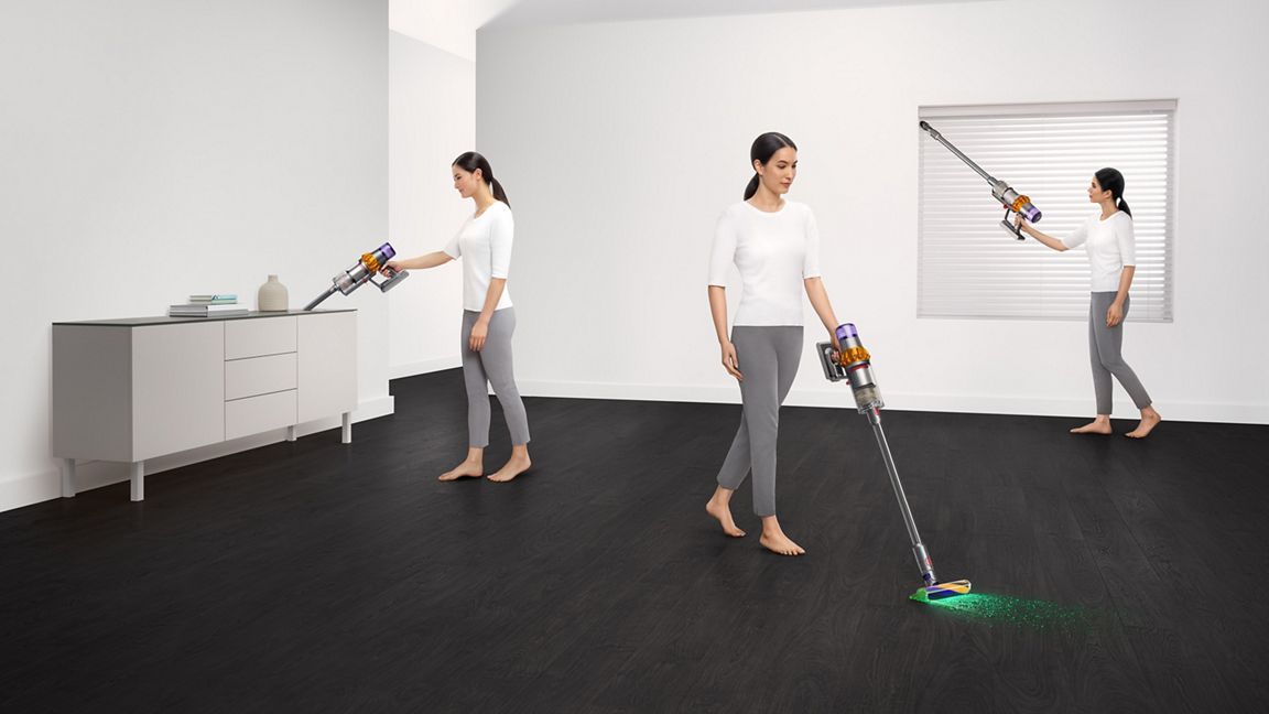 Aspirateur sans fil V15 Detect™ Fluffy (Bleu/Gris)