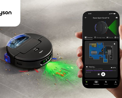 Aspirateur robot laveur Dyson Spot+Scrub™ Ai